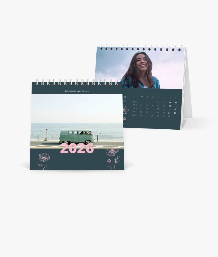 Desk calendar Friendship