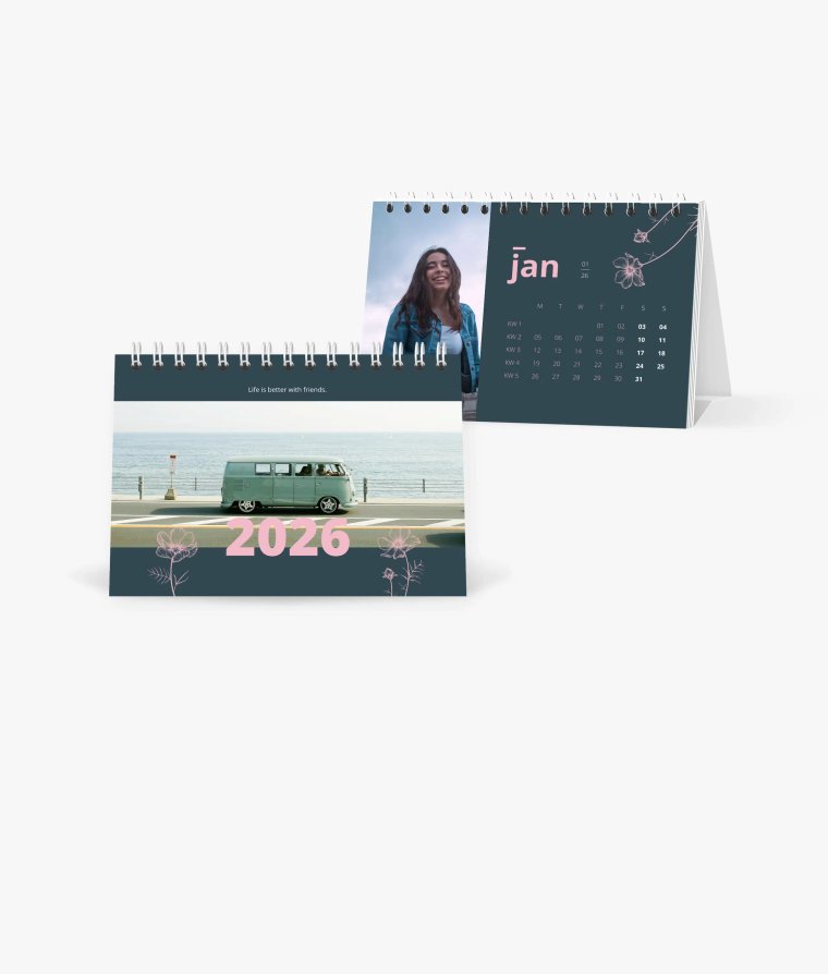 Desk calendar Friendship