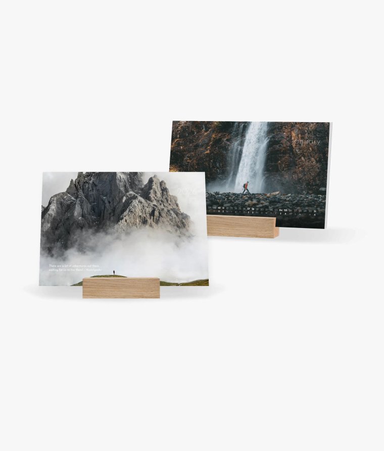 Desk calendar Landscapes