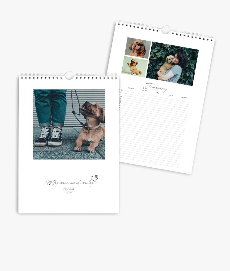 Family planner 4 paws