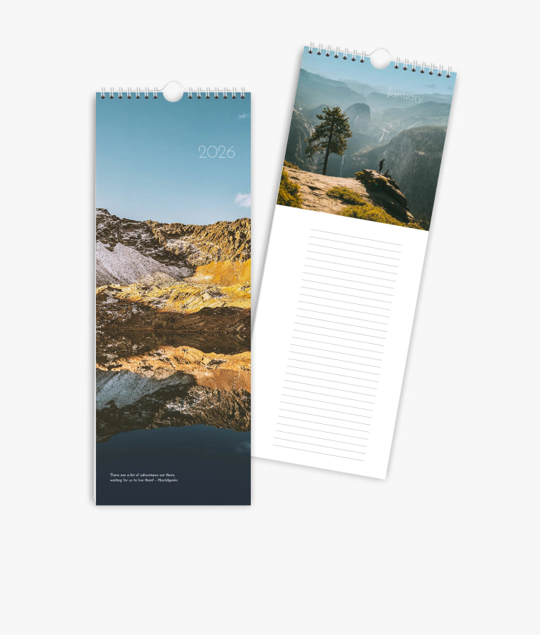 Vertical calendar Great View