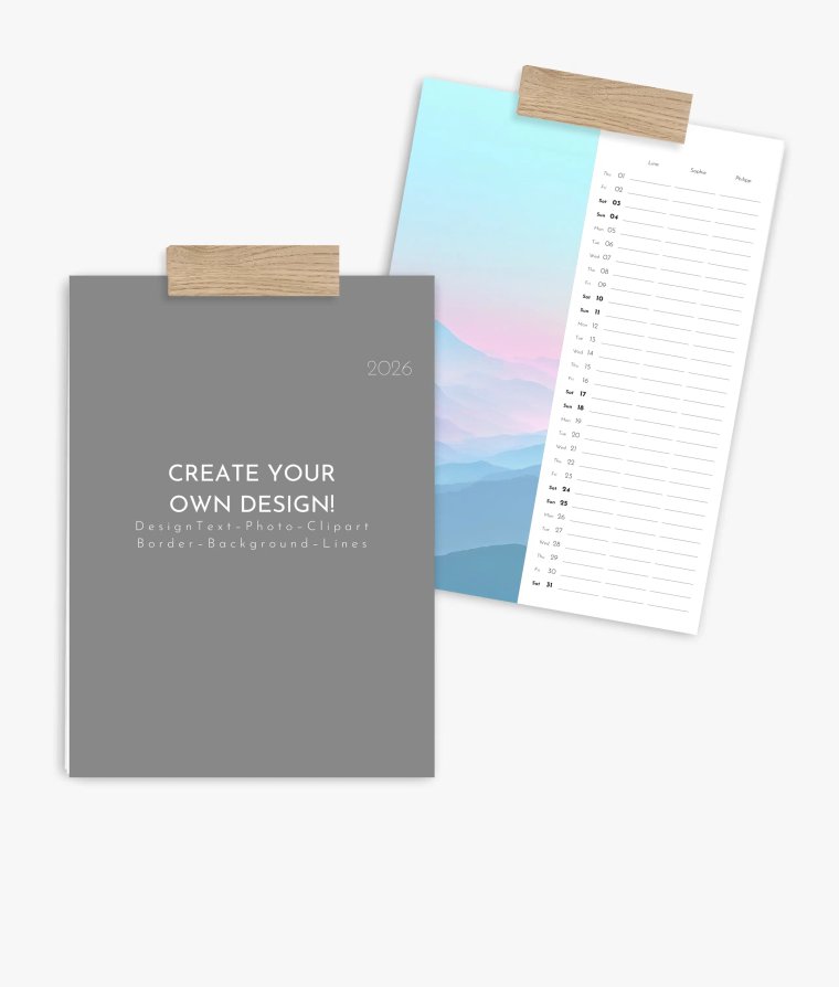 Family planner Big Blanco