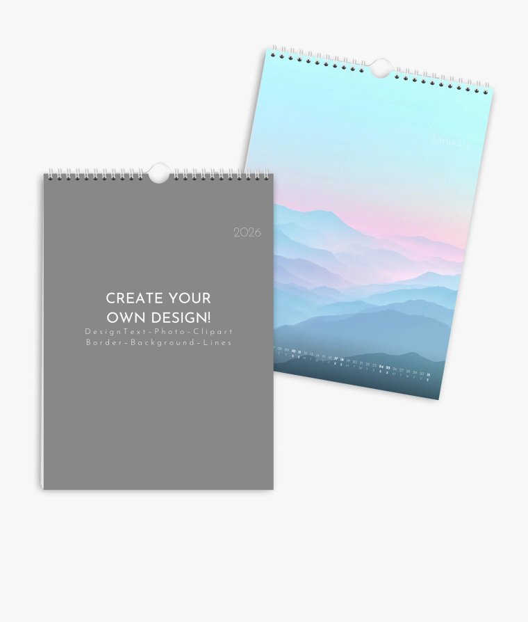 Wall calendar Big Blanco