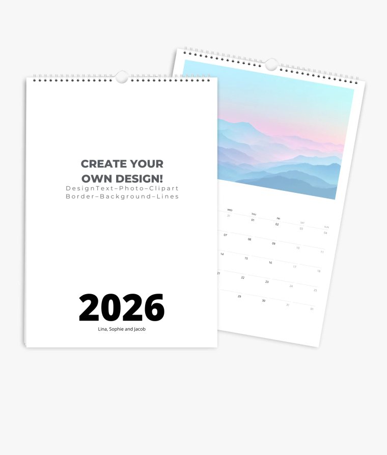 Appointment calendar Modern Blanco