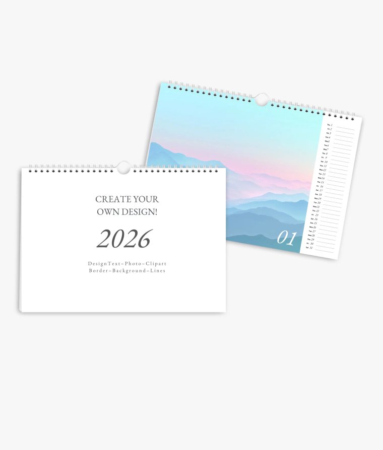 Appointment calendar Simple Blanco