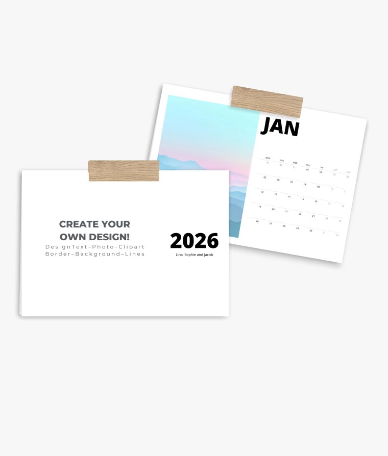 Appointment calendar Modern Blanco