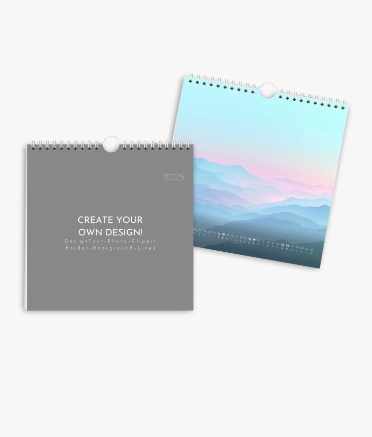 Wall calendar Big Blanco