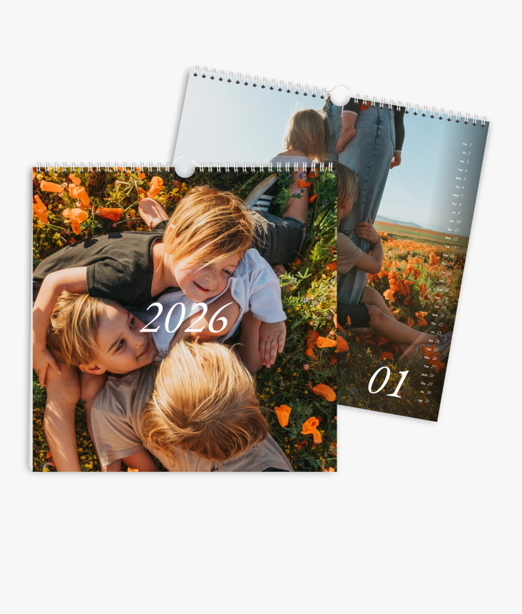 Wall calendar We are Family