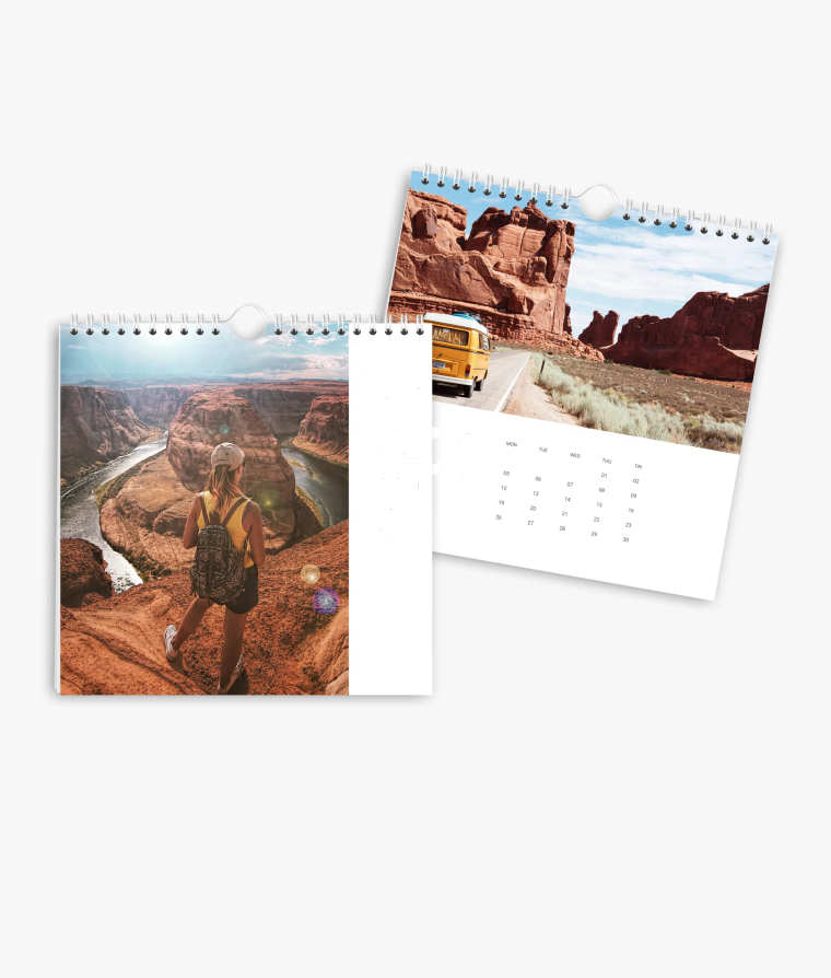 Wall calendar Road Trip