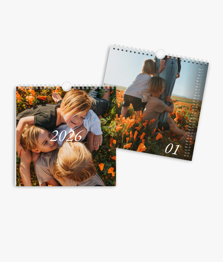 Wall calendar We are Family