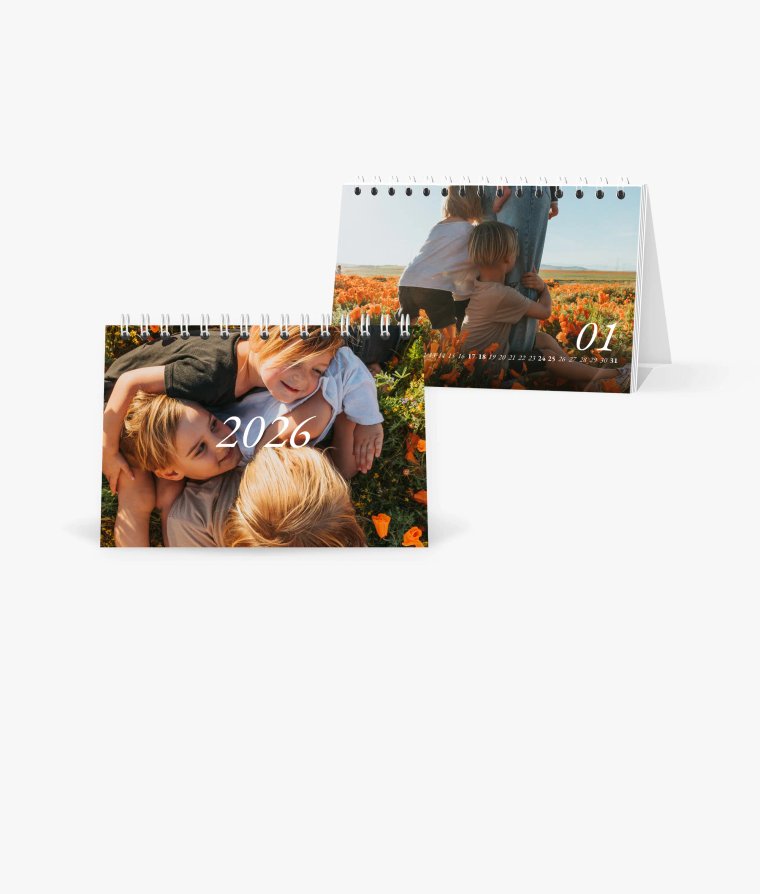 Desk calendar We are Family