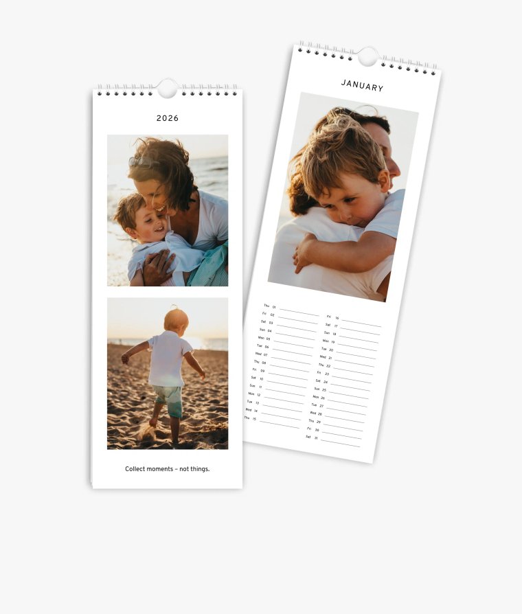 Vertical calendar Moments