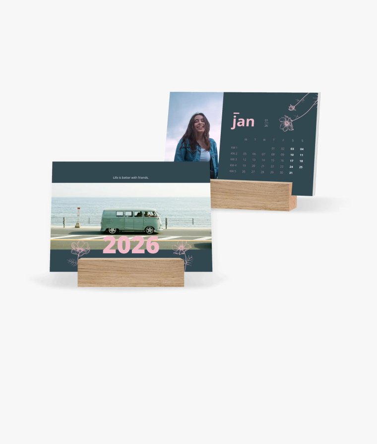 Desk calendar Friendship