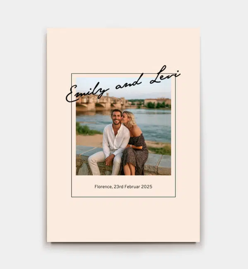 Polaroid frame