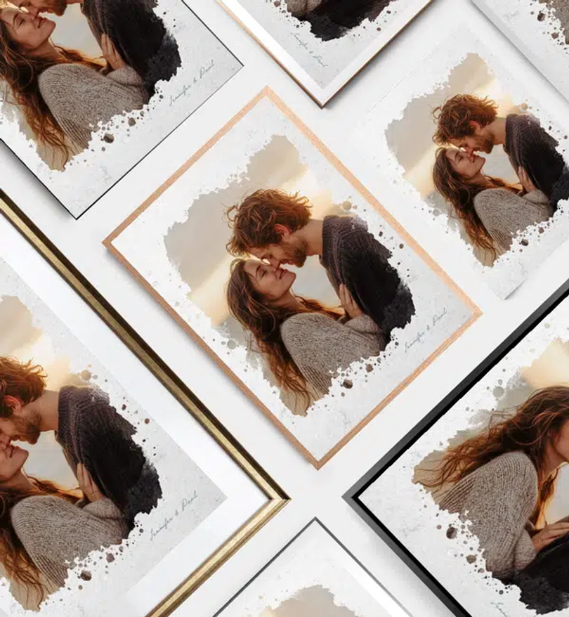 Brushstrokes Portrait