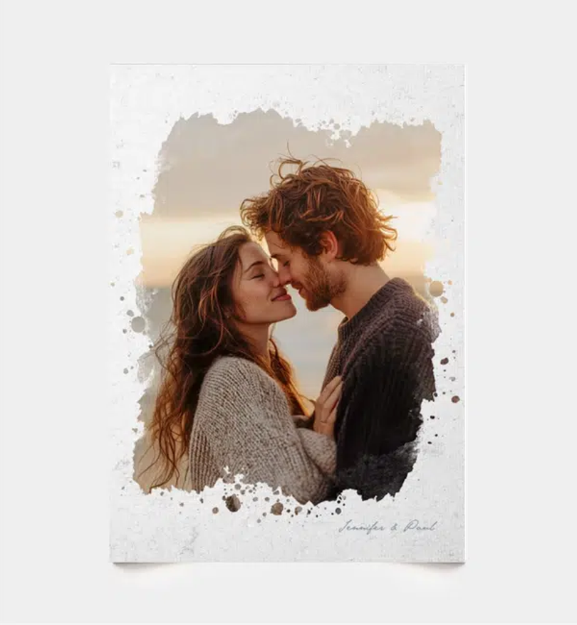 Brushstrokes Portrait