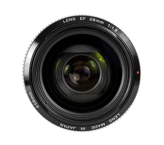 Lens of a macro camera with specifications