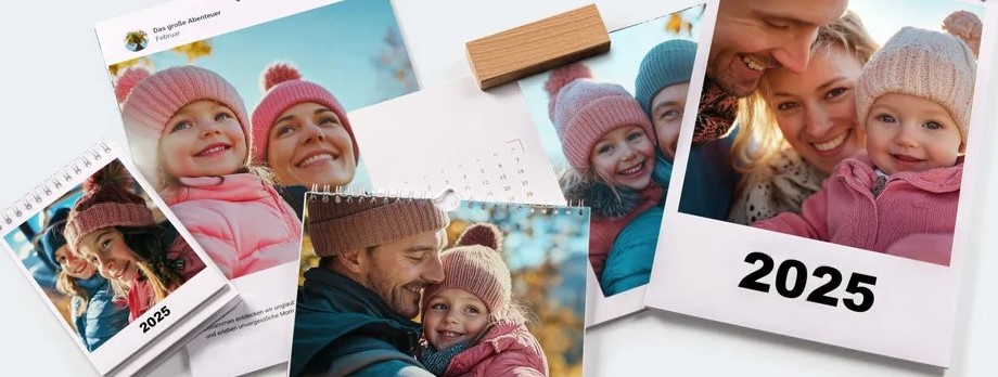 Photo calendars in different versions