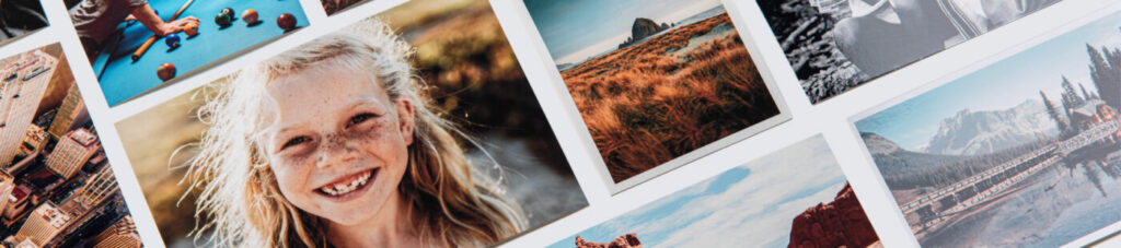 Photo prints in a variety of finishes